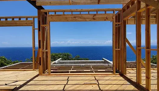 Construction in Roatan