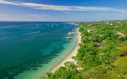 Layout of Roatan