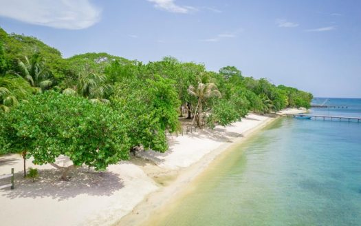 5+ Acres Beachfront Land for Sale in West Bay Roatán | Watercolors