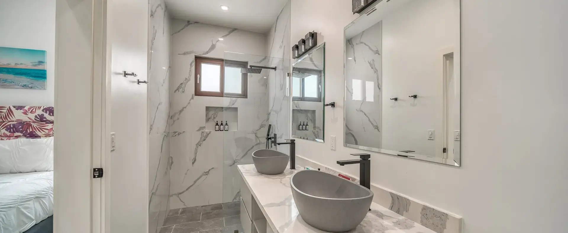 Bathroom with vessel sink, Acqua di Mare condo