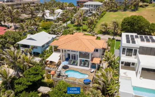 Casa Cascada: Oceanfront Pool Home with Private Dock in Lighthouse Estates