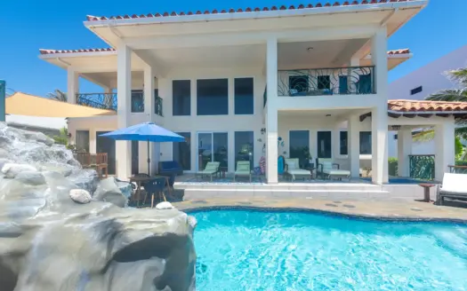 Casa Cascada: Oceanfront Pool Home with Private Dock in Lighthouse Estates